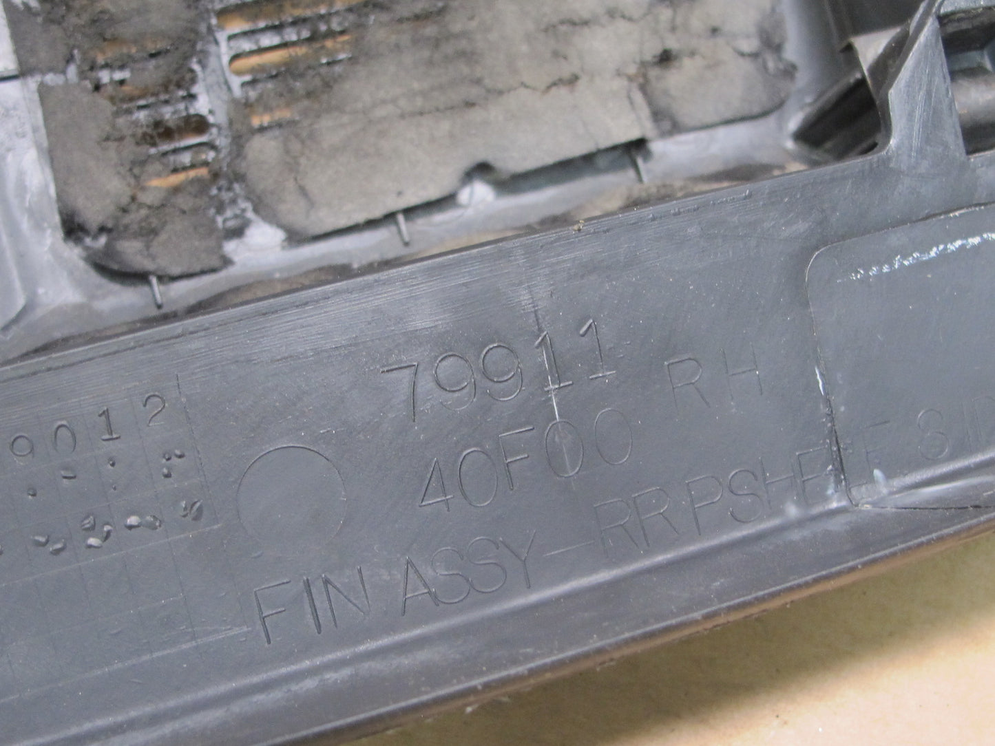 1989-1991 Nissan 240SX S13 Left & Right Rear Speaker Cover Trim OEM