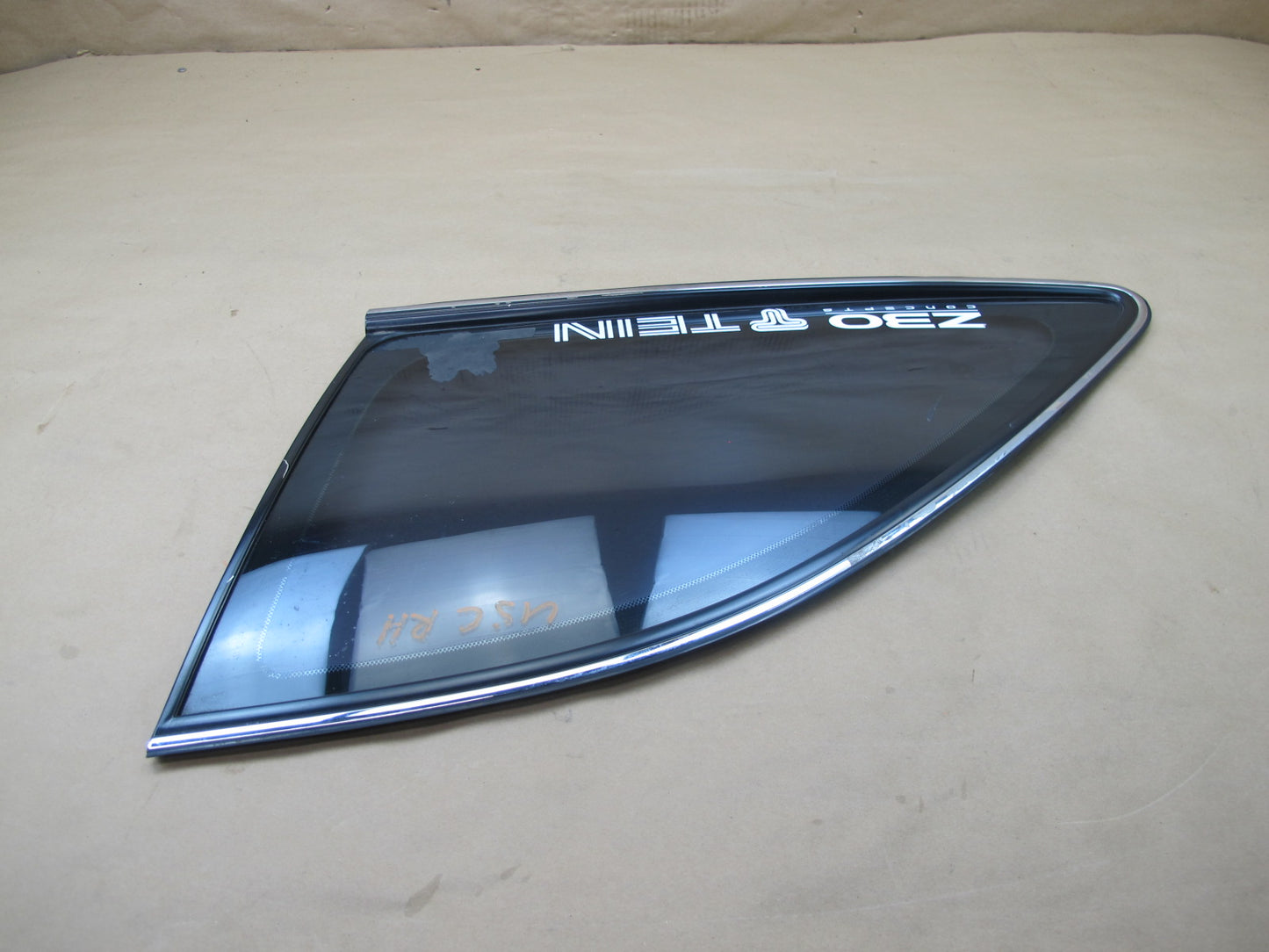 92-00 LEXUS UZZ30L SC300 SC400 REAR RIGHT QUARTER GLASS WINDOW OEM