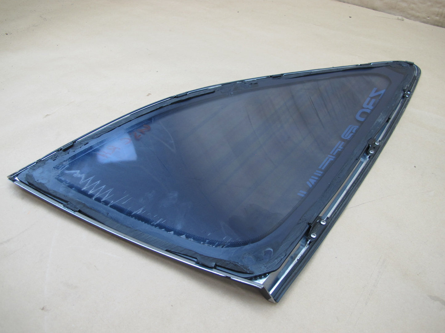 92-00 LEXUS UZZ30L SC300 SC400 REAR RIGHT QUARTER GLASS WINDOW OEM