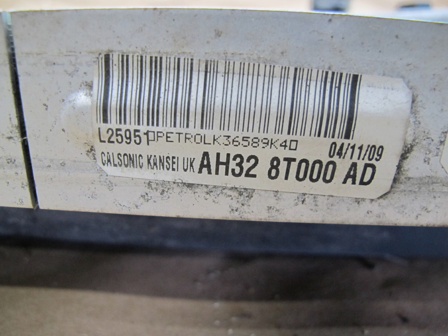 2010-2013 RANGE ROVER SPORT L320 ENGINE RADIATOR A/C CONDENSER ASSEMBLY