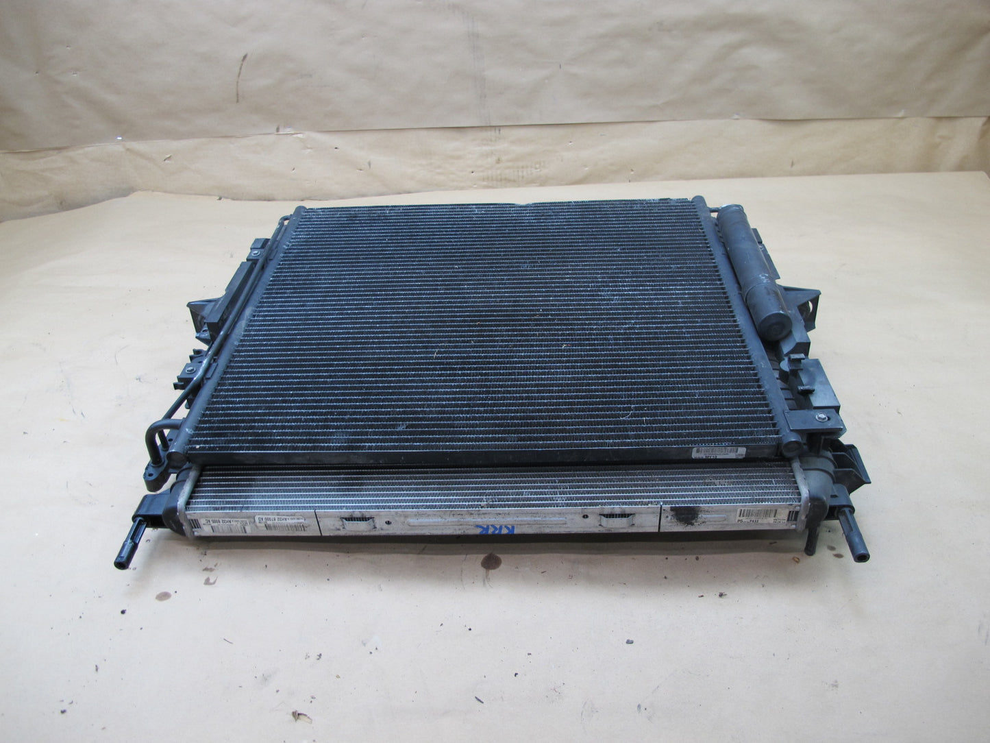 2010-2013 RANGE ROVER SPORT L320 ENGINE RADIATOR A/C CONDENSER ASSEMBLY