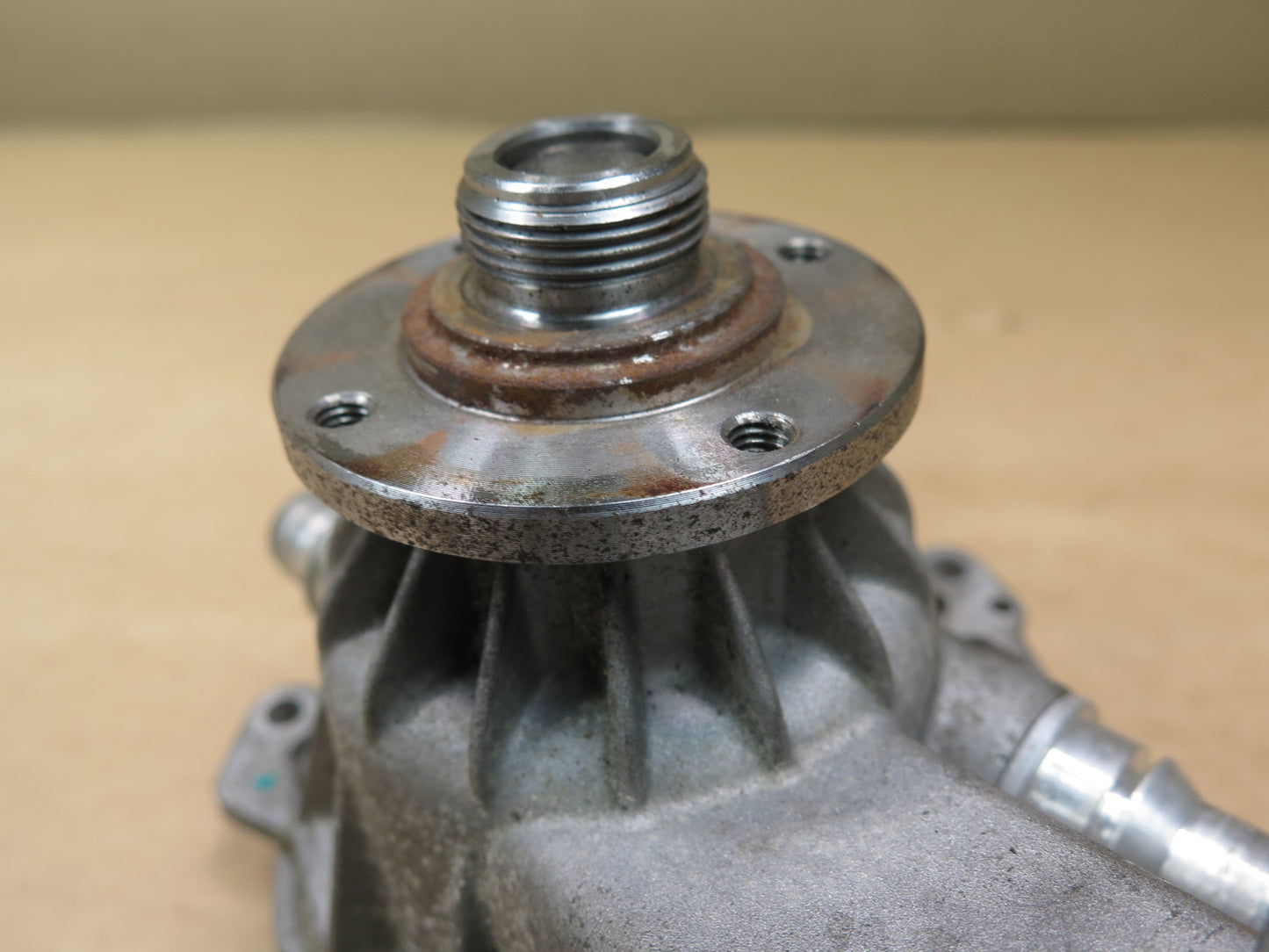 02-08 BMW E65 E66 N62 N73 ENGINE ELECTRIC COOLANT WATER PUMP THERMOSTAT UNIT