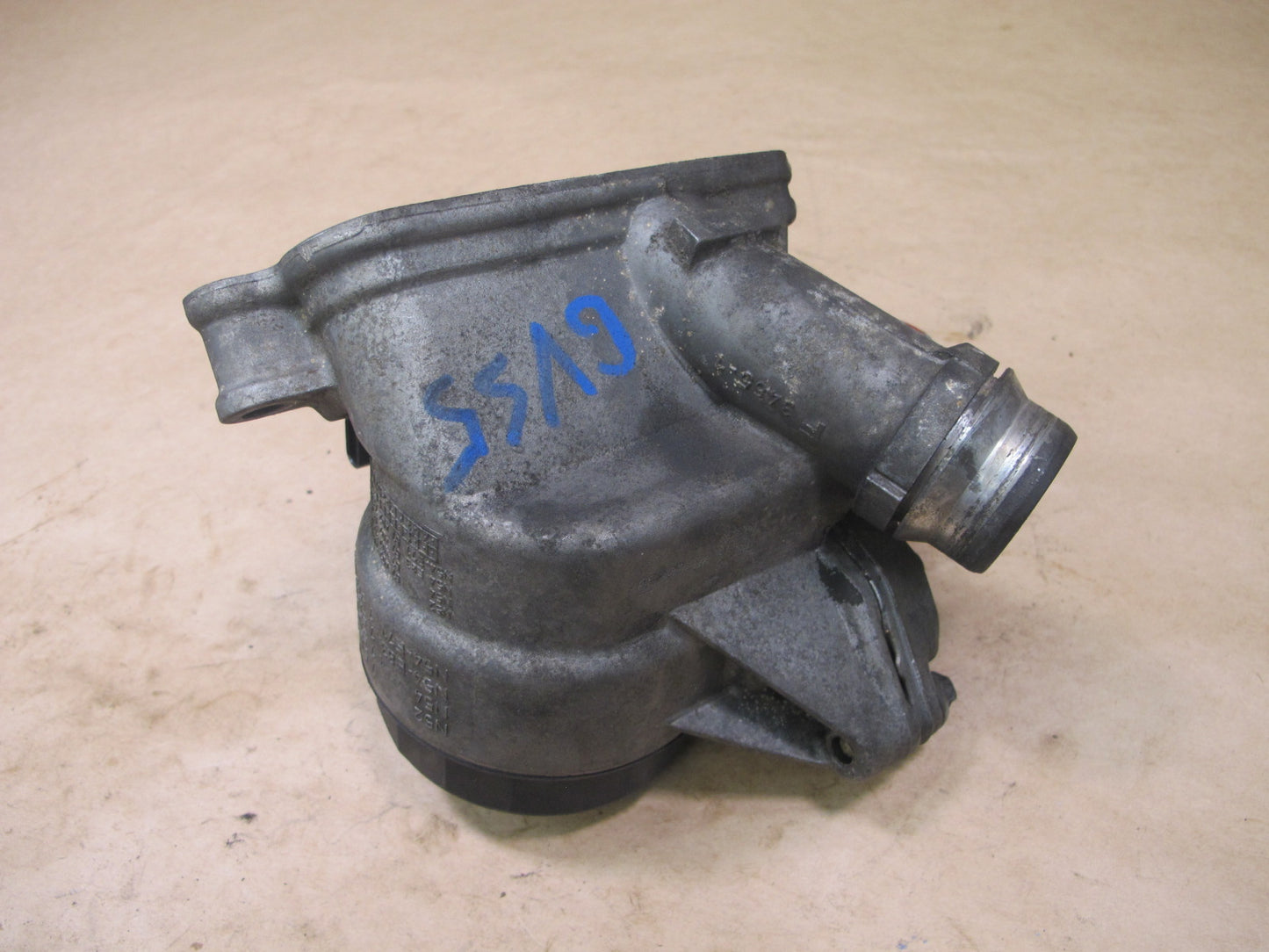 12-15 BMW F30 F31 F32 3.0L N55 ENGINE MOTOR OIL FILTER HOUSING THERMOSTAT ASSY