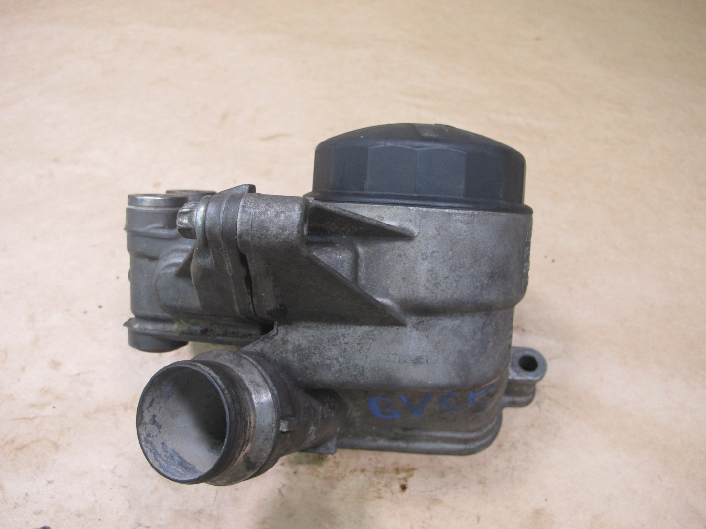 12-15 BMW F30 F31 F32 3.0L N55 ENGINE MOTOR OIL FILTER HOUSING THERMOSTAT ASSY