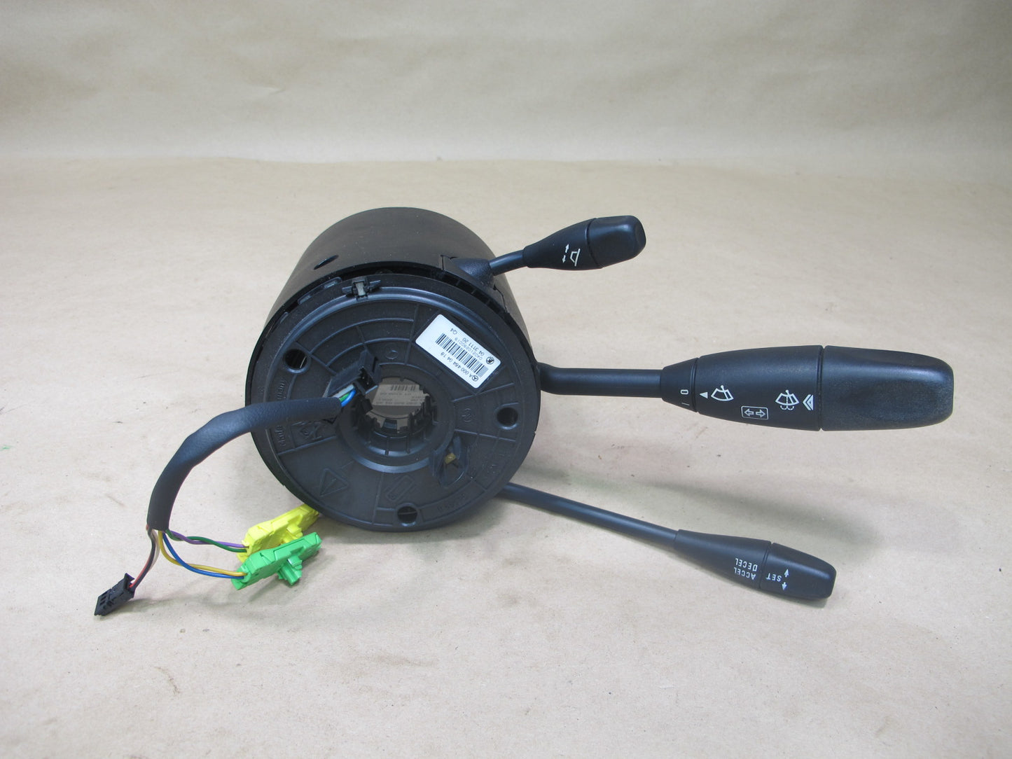 03-12 MERCEDES R230 SL-CLASS STEERING COLUMN MULTI SWITCH W CLOCK SPRING OEM