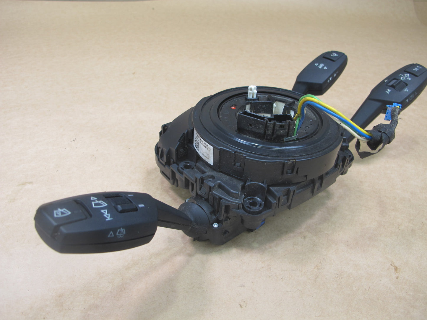 09-16 BMW E90 E89 Z4 STEERING COLUMN COMBINATION MULTI SWITCH W/ CLOCK SPRING