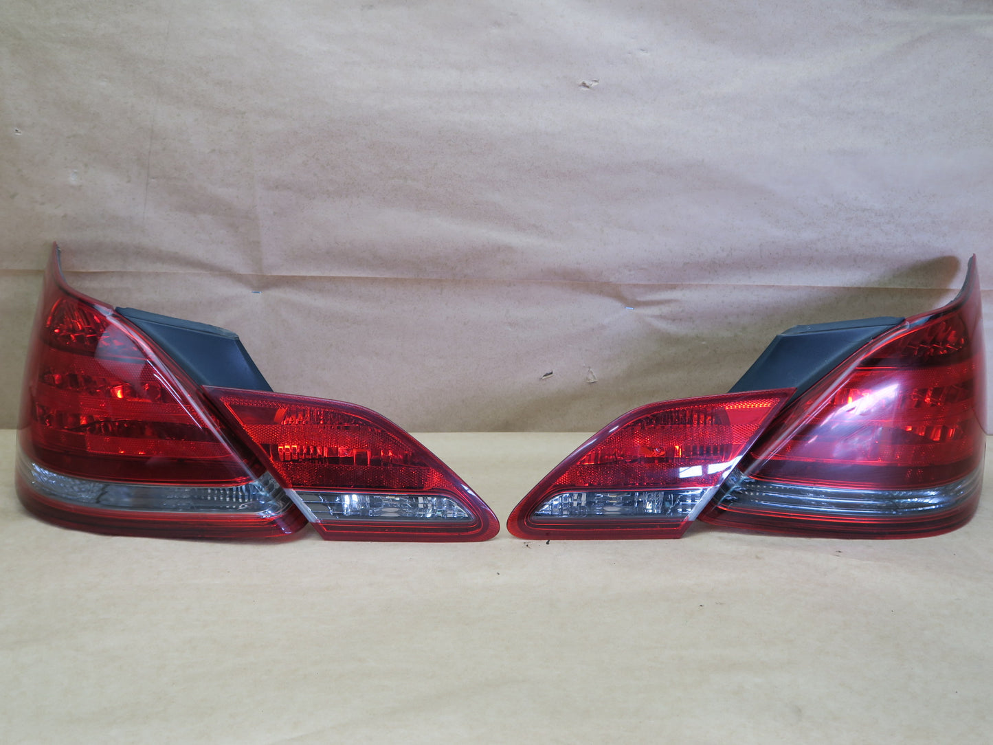 05-10 TOYOTA AVALON REAR LEFT & RIGHT SIDE INNER OUTER TAIL LIGHT LAMP SET