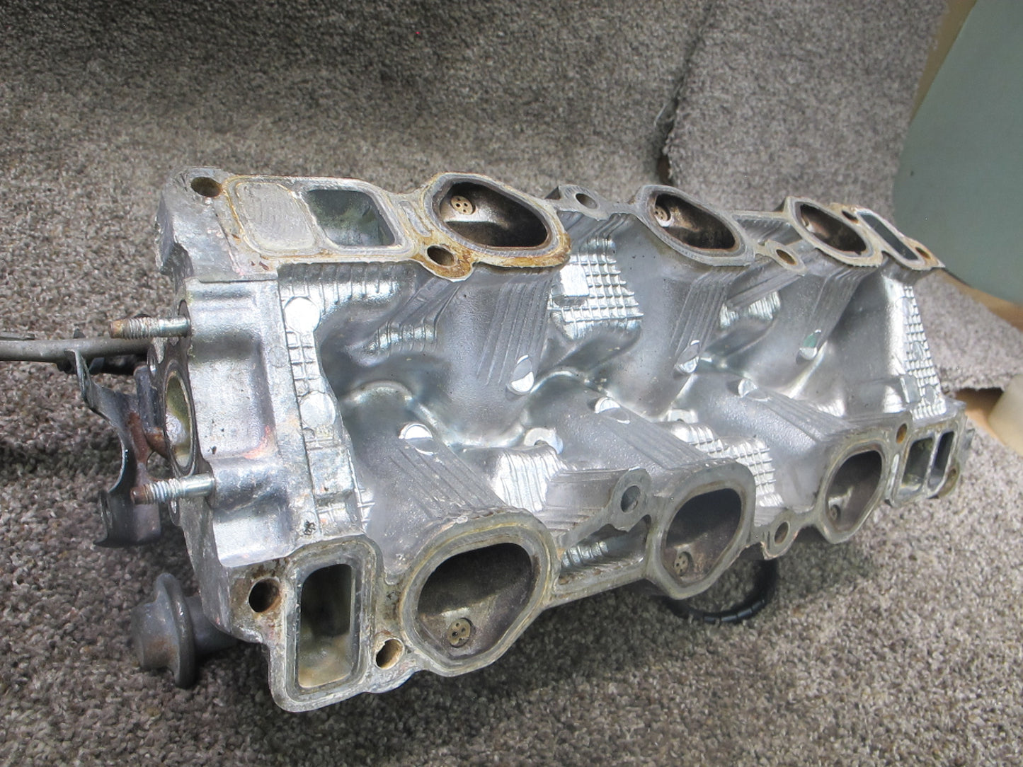 92-93 LEXUS ES300 3VZFE ENGINE MOTOR AIR INTAKE MANIFOLD W/ FUEL INJECTOR OEM