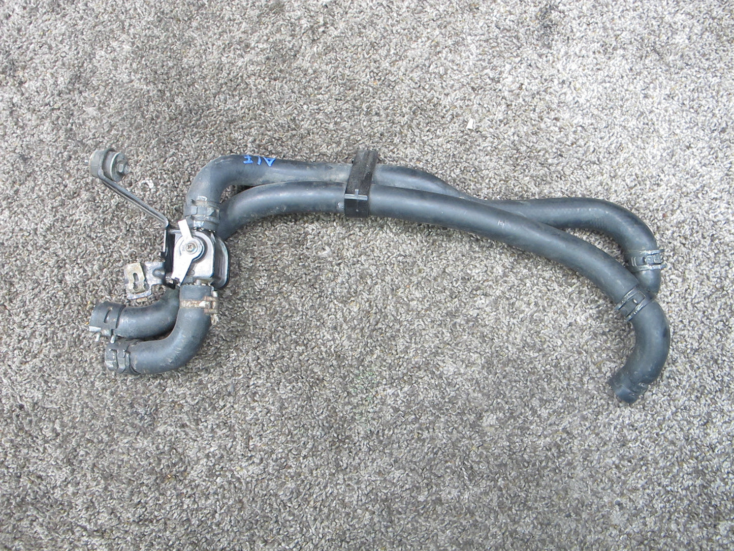 92-93 LEXUS ES300 3VZFE ENGINE HEATER WATER COOLANT HOSE PIPE LINE W/ VALVE SET