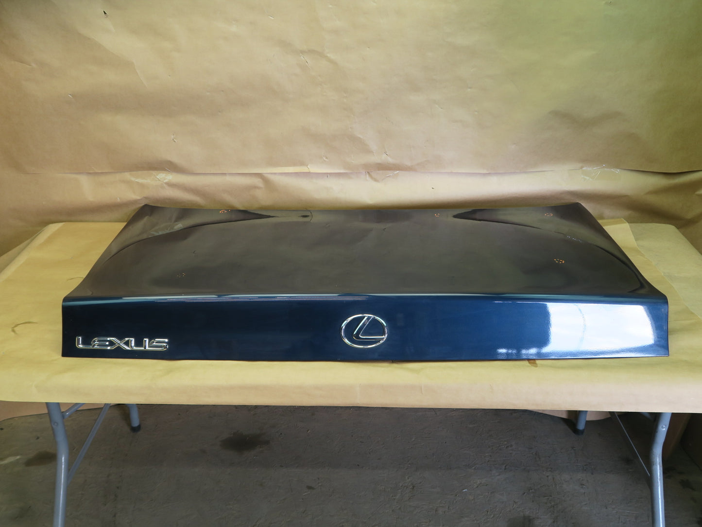 92-94 LEXUS ES300 REAR TRUNK LID DECK TAIL GATE HATCH FROSTED SAPPHIRE OEM