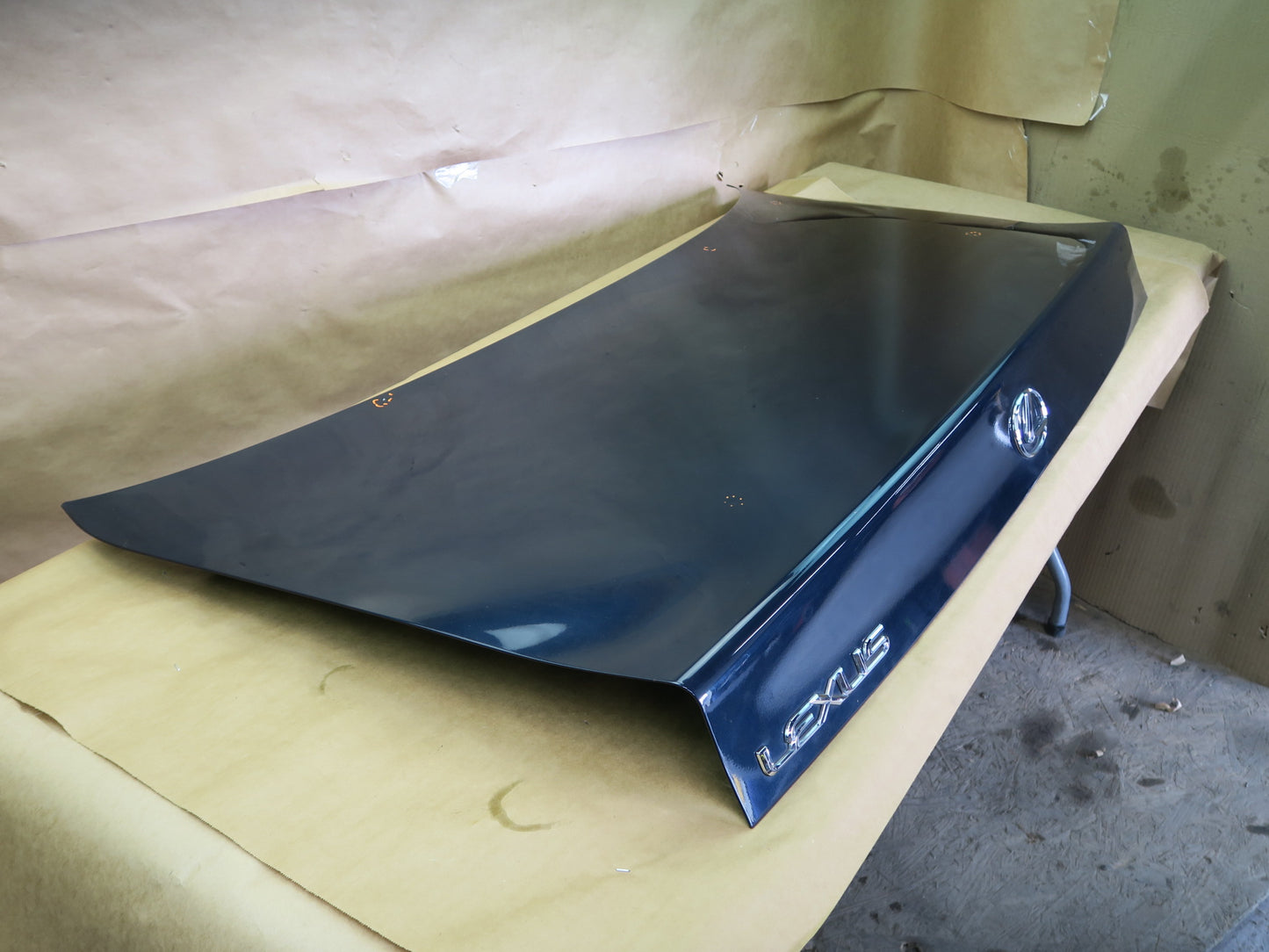 92-94 LEXUS ES300 REAR TRUNK LID DECK TAIL GATE HATCH FROSTED SAPPHIRE OEM