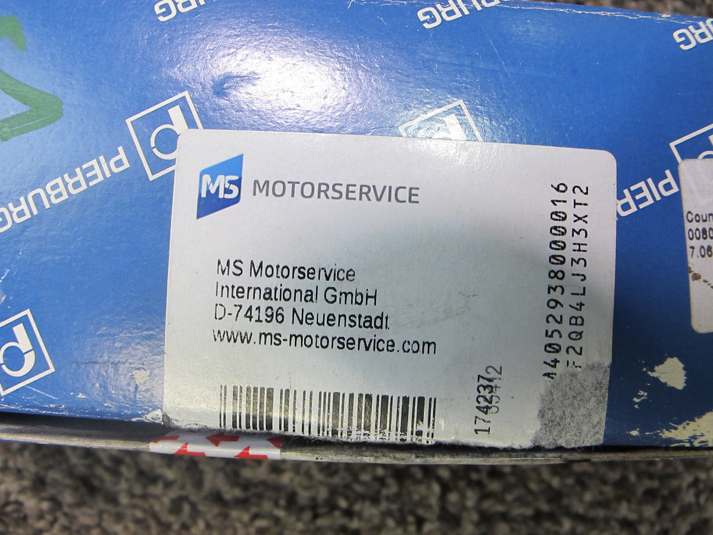 12-18 BMW F30 F32 N55 Engine Variable Valve Timing Solenoid Vanos Pierburg