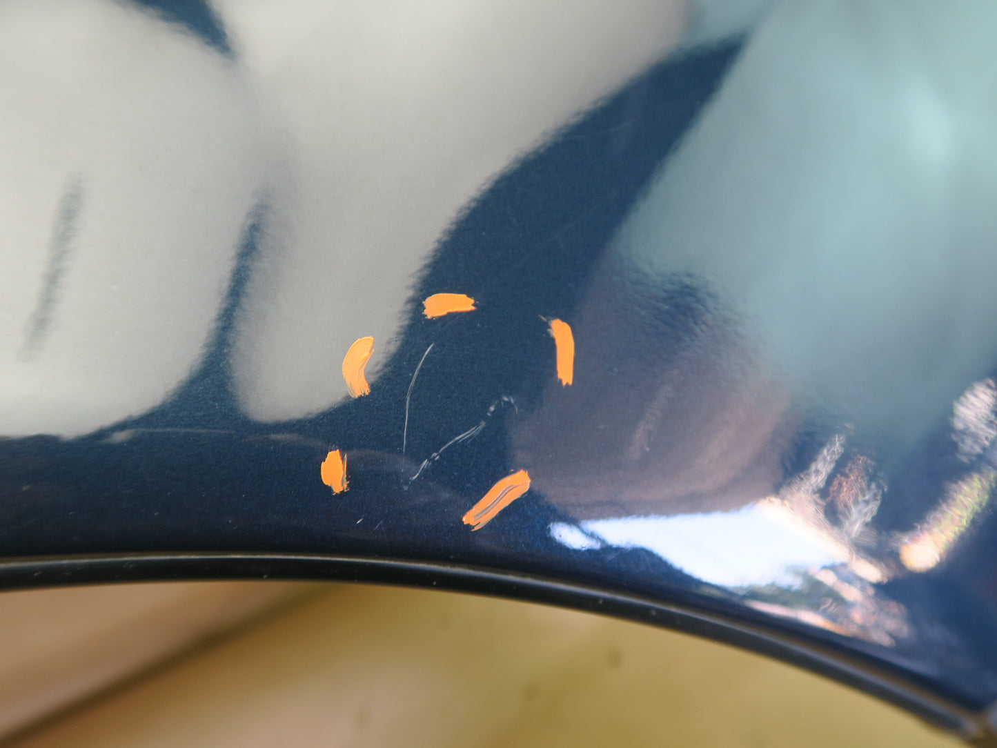 92-96 LEXUS ES300 FRONT LEFT DRIVER SIDE FENDER PANEL SHELL BLUE OEM