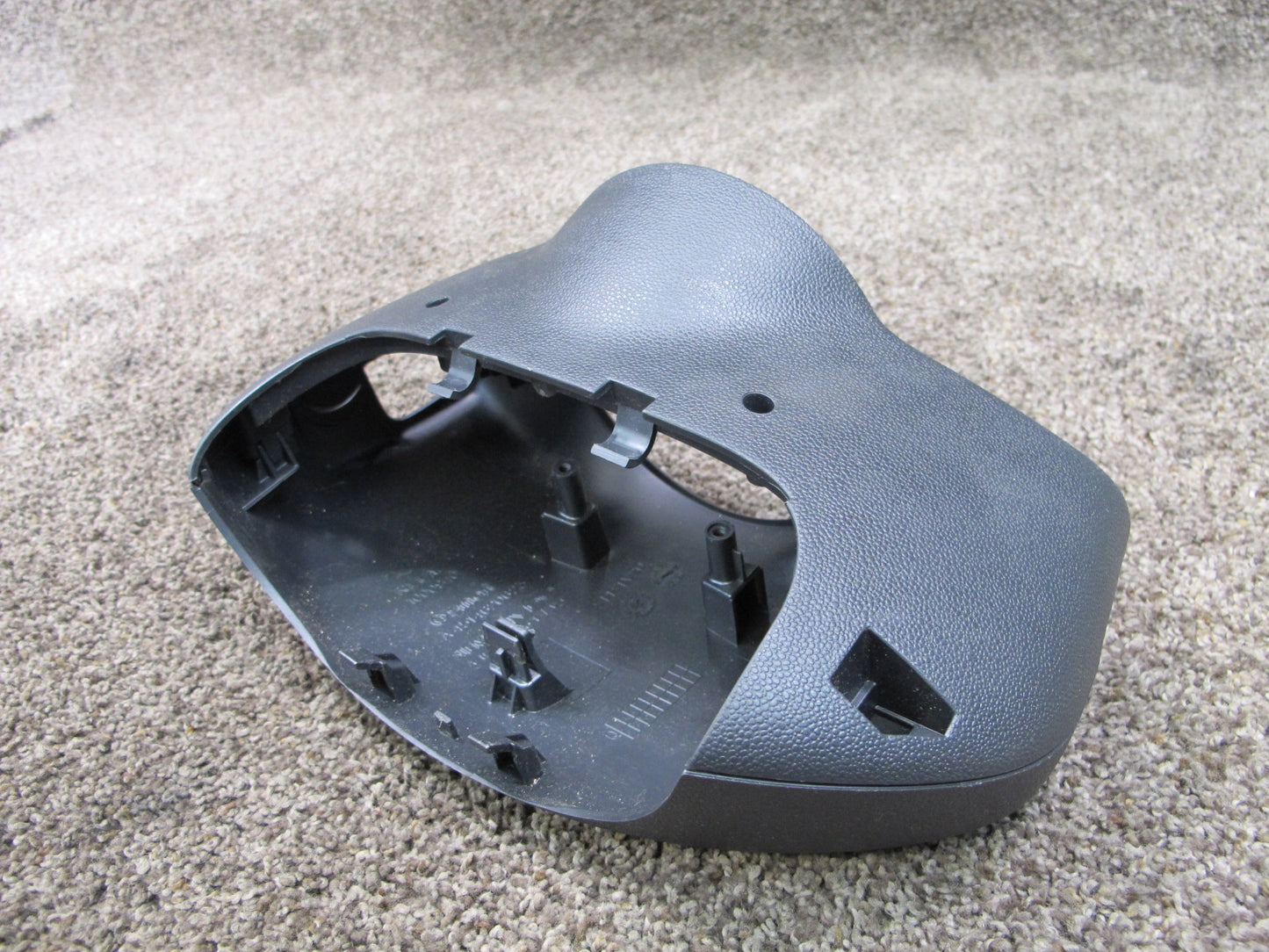 08-15 SMART FORTWO W451 STEERING COLUMN UPPER & LOWER TRIM COVER PANEL OEM