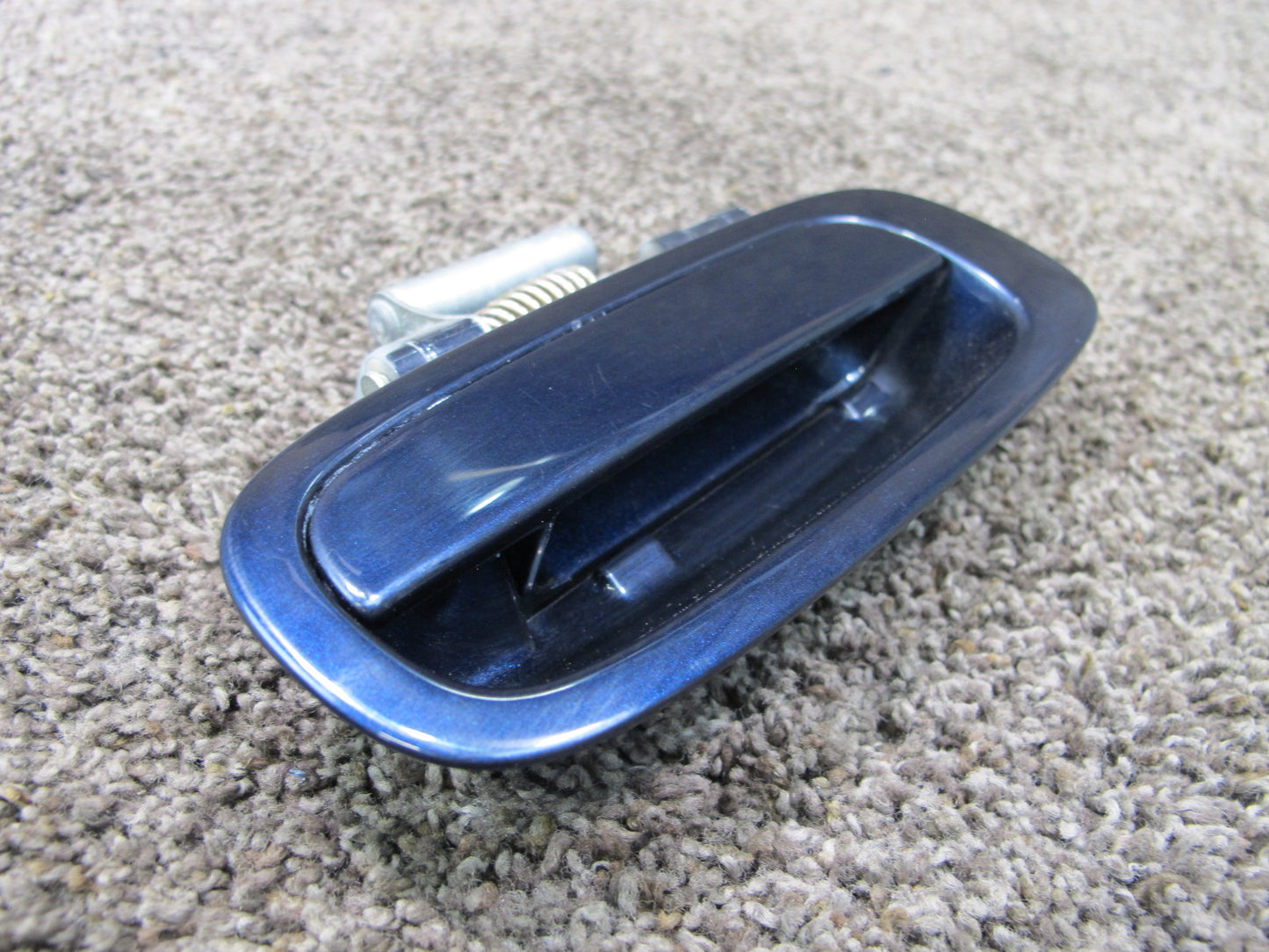 04-06 TOYOTA SCION XB REAR LEFT DRIVER SIDE EXTERIOR DOOR HANDLE BLUE OEM