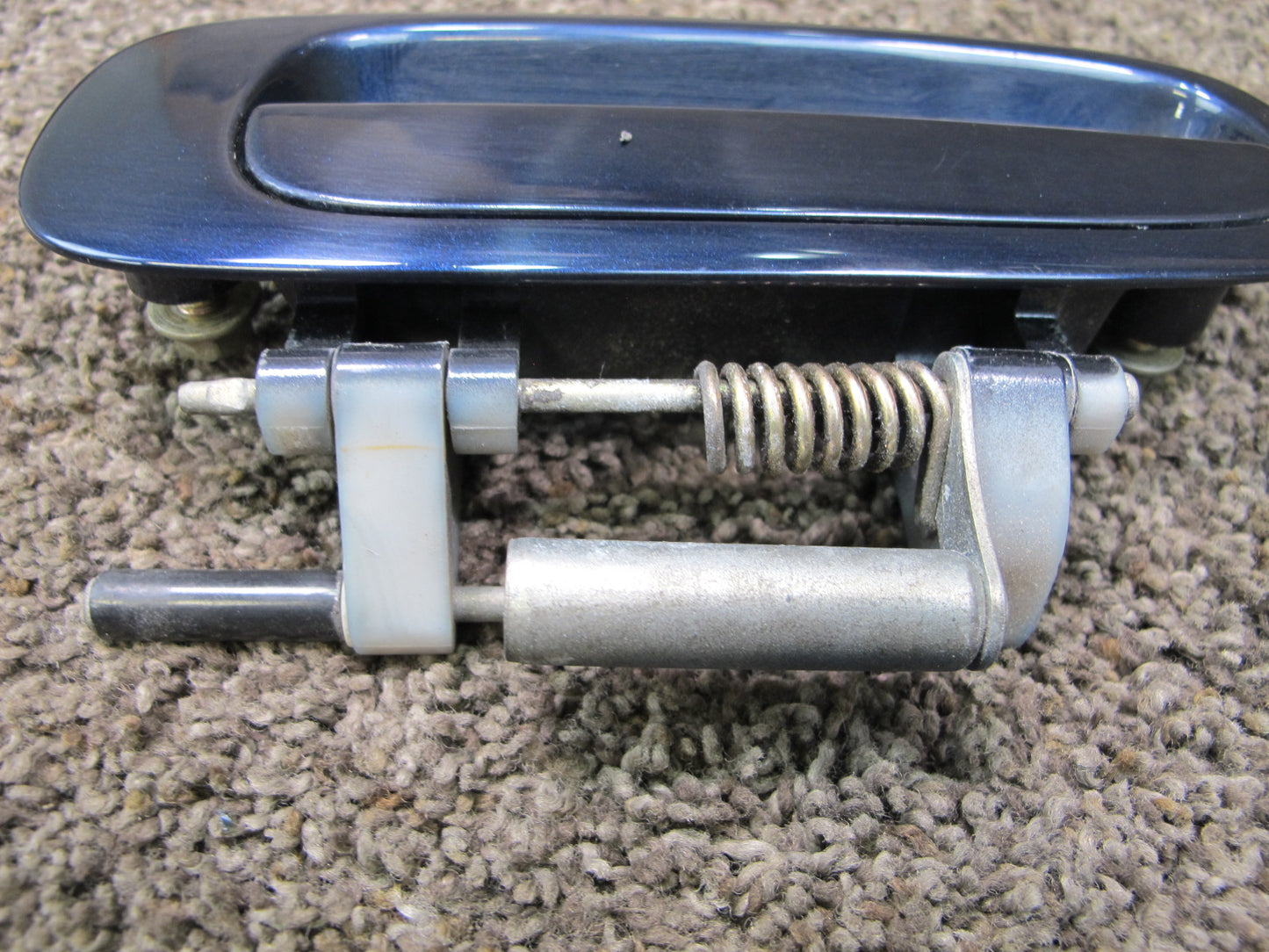 04-06 TOYOTA SCION XB REAR LEFT DRIVER SIDE EXTERIOR DOOR HANDLE BLUE OEM