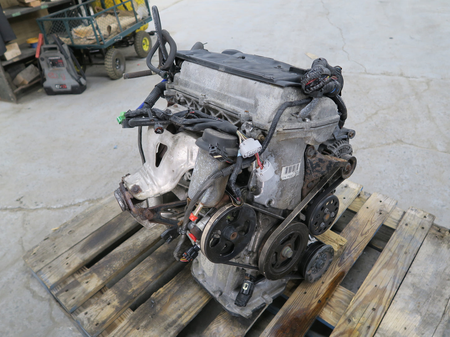 04-06 TOYOTA SCION XB VIN T 5TH DIGIT 1.5L 1NZ-FE COMPLETE ENGINE 147K MILES!
