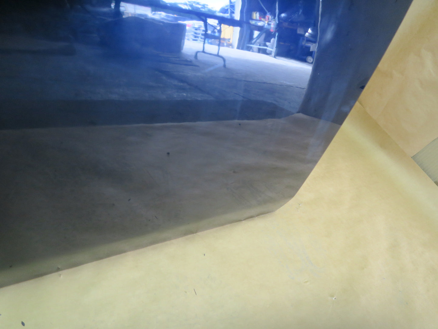 04-06 TOYOTA SCION XB FRONT LEFT DRIVER SIDE DOOR SHELL PANEL ASSEMBLY BLUE OEM