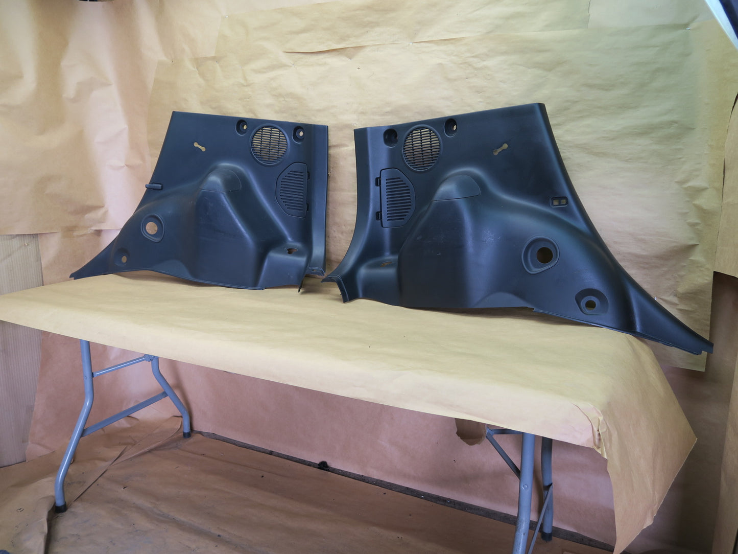 2004-2006 Scion xB Rear Quarter Trim Panel Left Right Set OEM