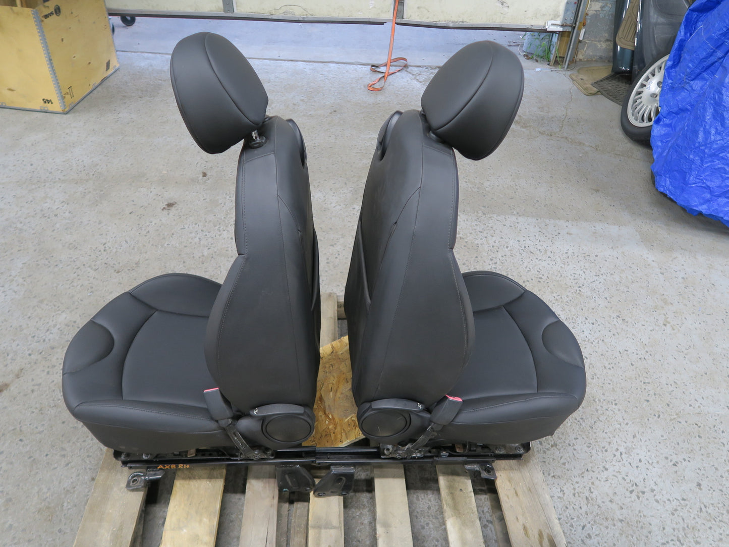 2004-2006 Scion xB Mini Cooper Leather Heated Seats Retrofit Kit