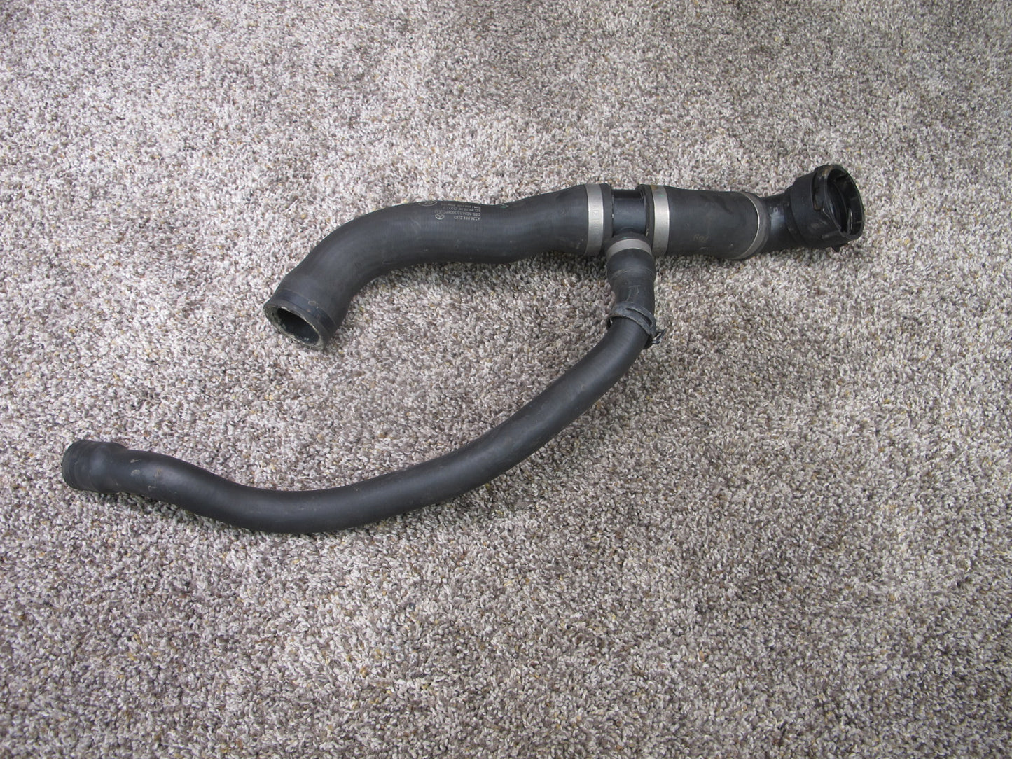 03-06 Mercedes R230 SL500 Engine Coolant Water Hose Pipe Line Set OEM