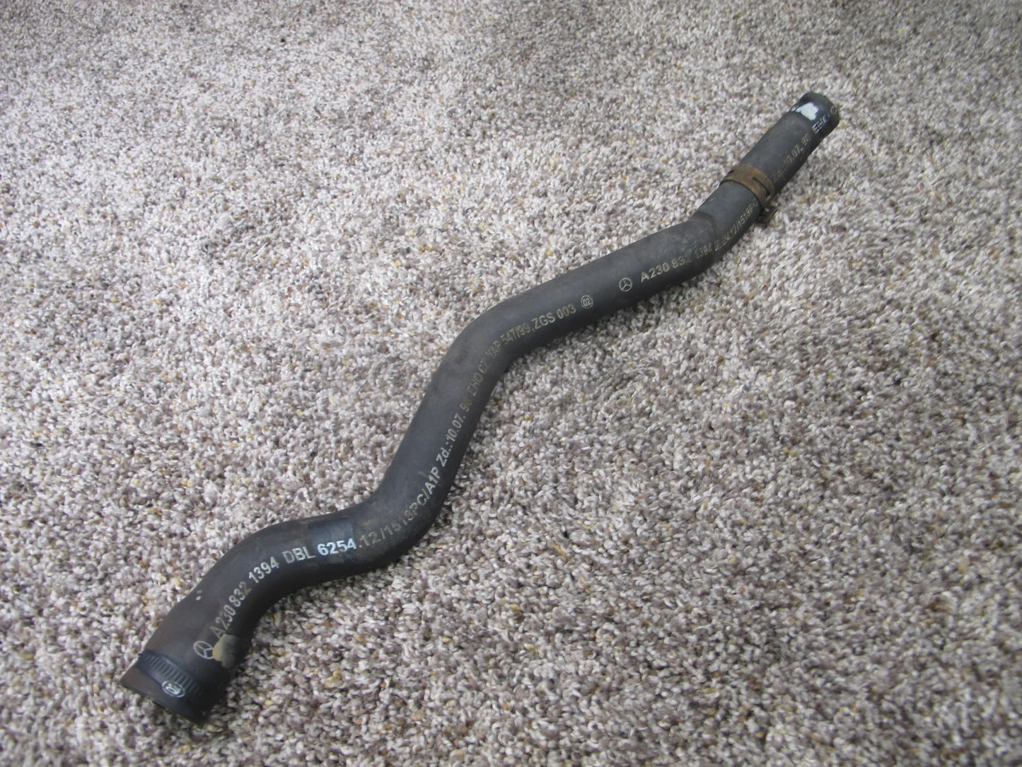 03-06 Mercedes R230 SL500 Engine Coolant Water Hose Pipe Line Set OEM