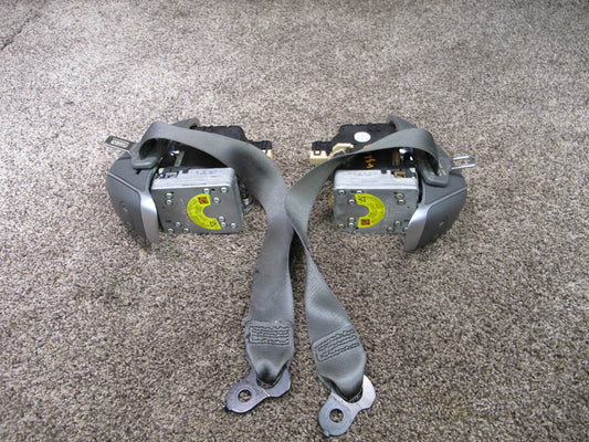 03-08 MERCEDES R230 SL500 FRONT LEFT & RIGHT SIDE SEATBELT RETRACTOR SET OEM