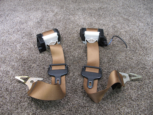 94-99 MERCEDES W140 S500 REAR LEFT & RIGHT SIDE SEATBELT RETRACTOR SET OEM