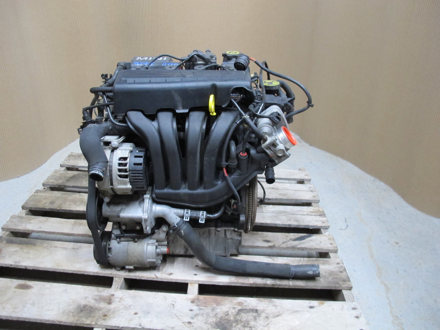 02-08 Mini Cooper R50 R52 W10B16A 1.6L Complete Engine Motor 91K Miles Video!