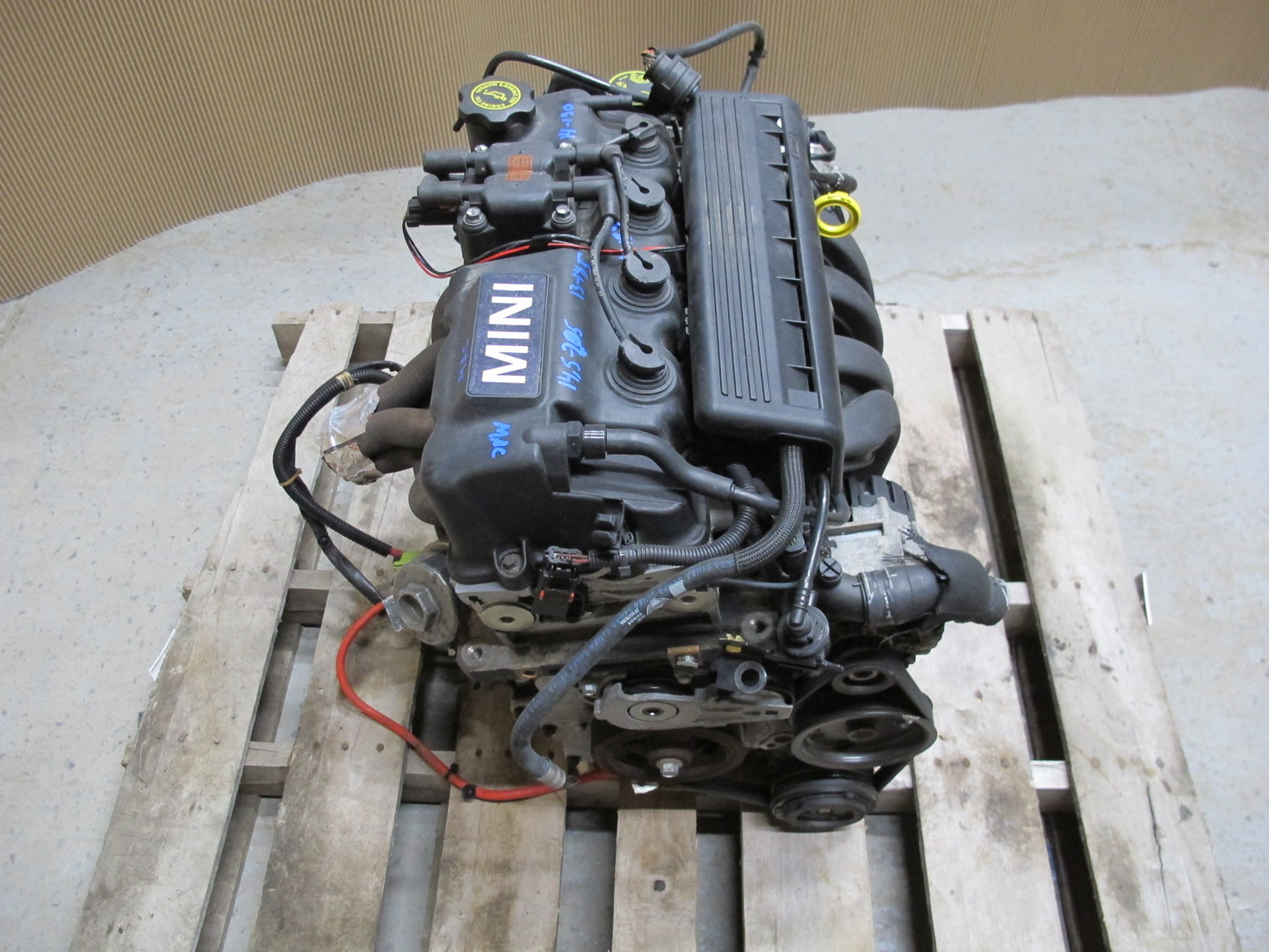 02-08 Mini Cooper R50 R52 W10B16A 1.6L Complete Engine Motor 91K Miles Video!