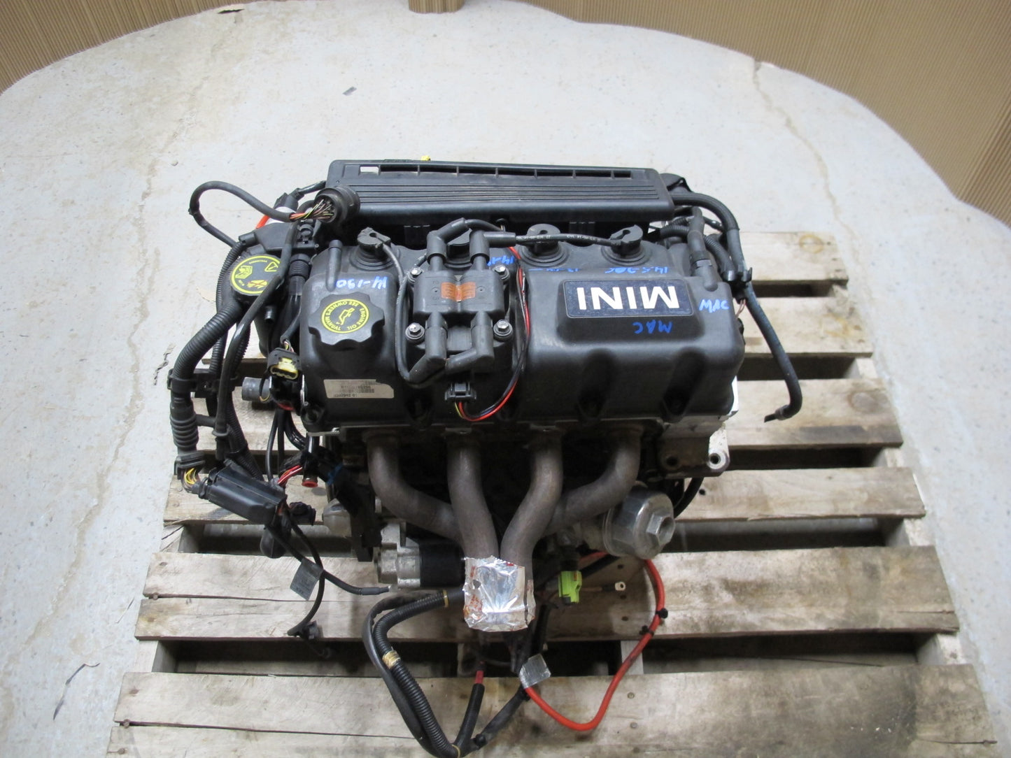 02-08 Mini Cooper R50 R52 W10B16A 1.6L Complete Engine Motor 91K Miles Video!