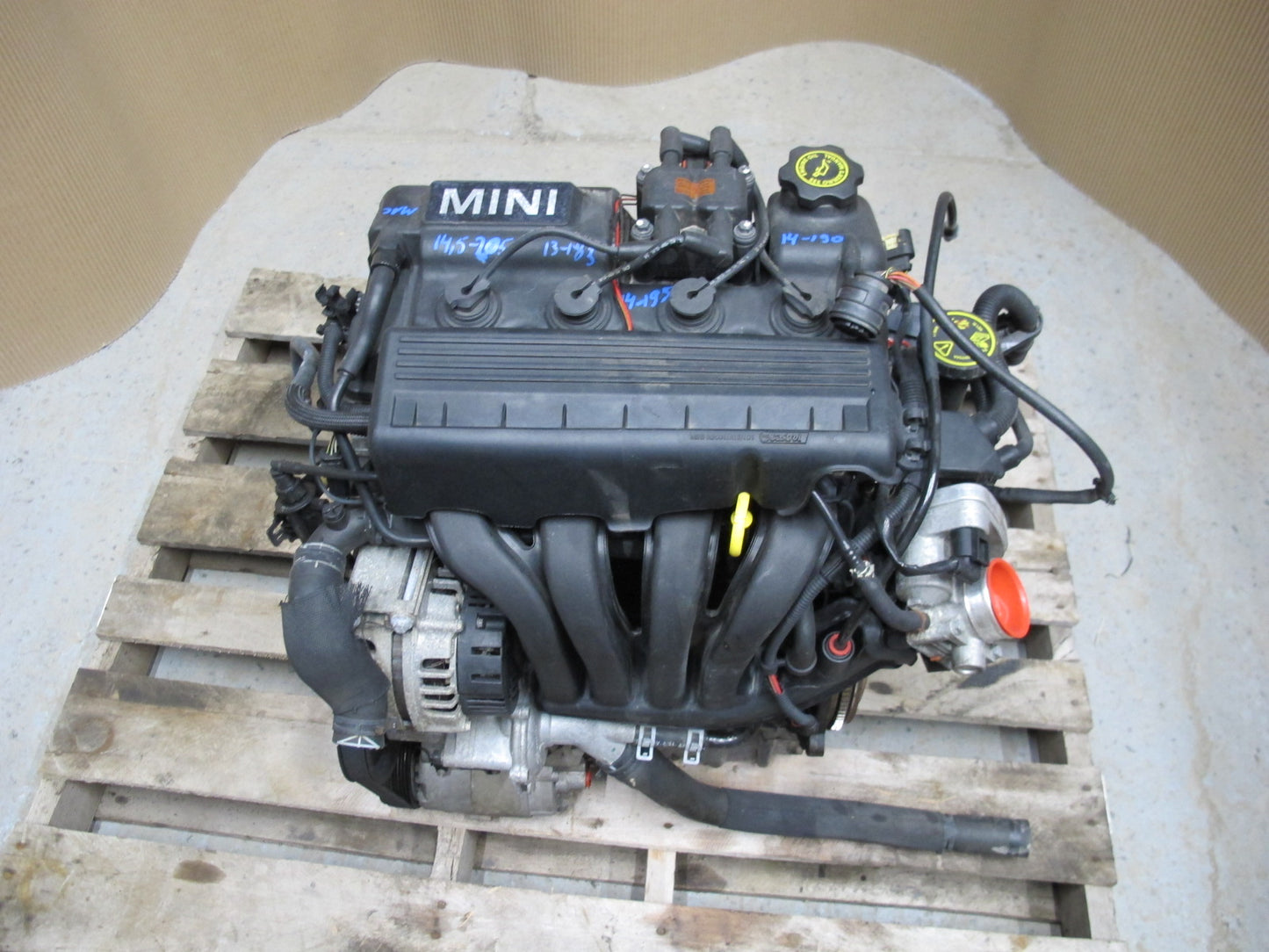 02-08 Mini Cooper R50 R52 W10B16A 1.6L Complete Engine Motor 91K Miles Video!