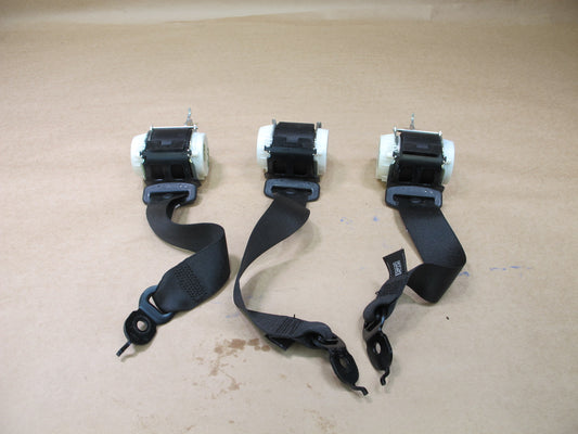 11-16 BMW F10 REAR LEFT CENTER RIGHT SIDE SEATBELT RETRACTOR SET OEM