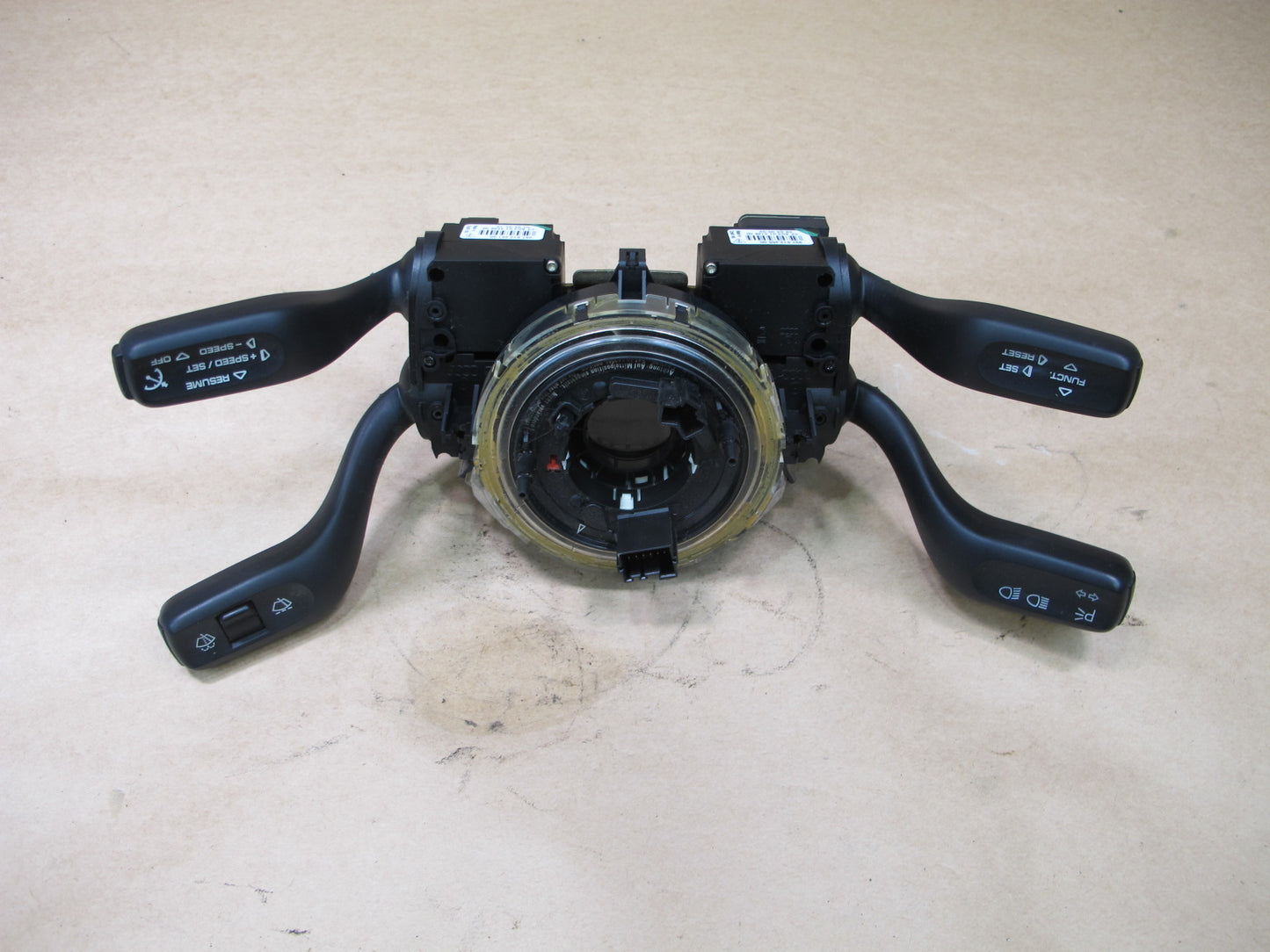 05-12 PORSCHE BOXSTER 987 CAYMAN STEERING COLUMN MULTI SWITCH CLOCK SPRING OEM