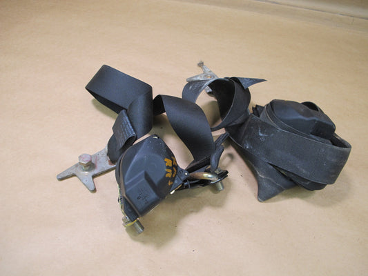 86-91 MERCEDES C126 560 SEC REAR LEFT & RIGHT SEATBELT RETRACTOR SET OEM