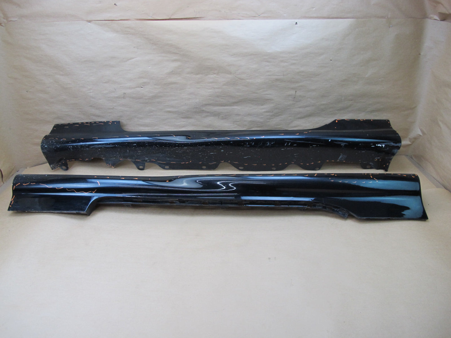 03-08 Mercedes R230 Sl-class AMG Set of 2 Side Skirt Rocker Panel Molding OEM