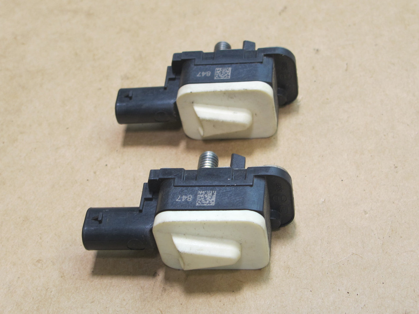 12-18 BMW F30 F31 SAFETY CRASH IMPACT SRS AIRBAG SENSOR 2PCS OEM