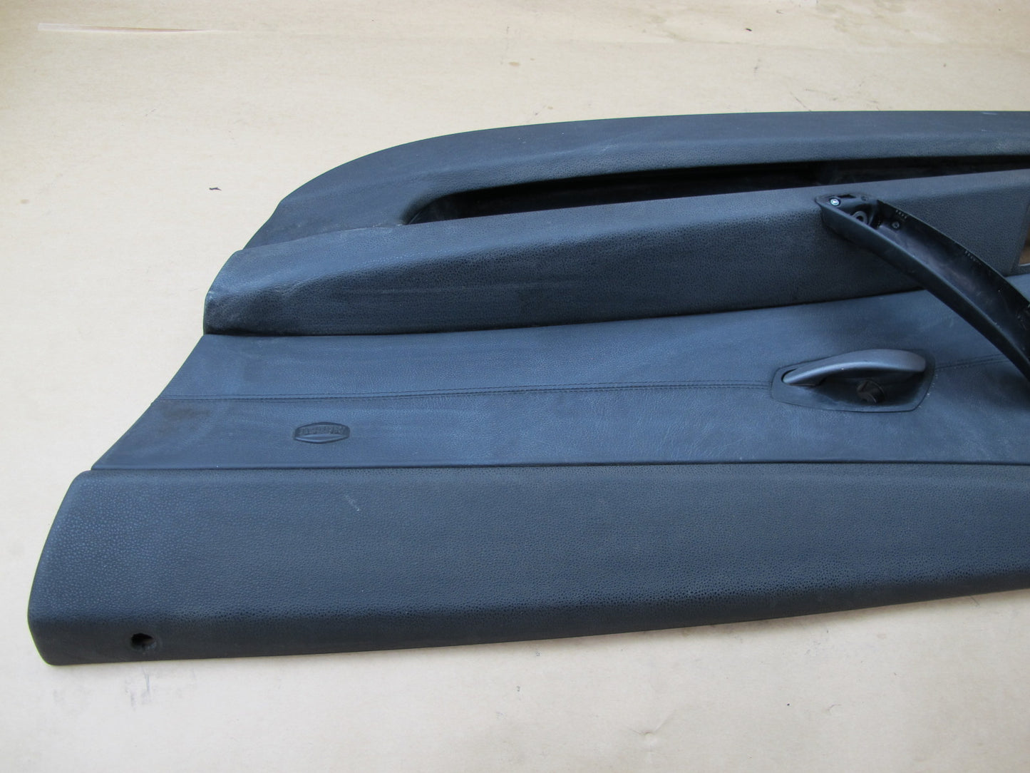 03-08 BMW E85 Z4 Convertible Front Left & Right Door Panel Set of 2 Black OEM