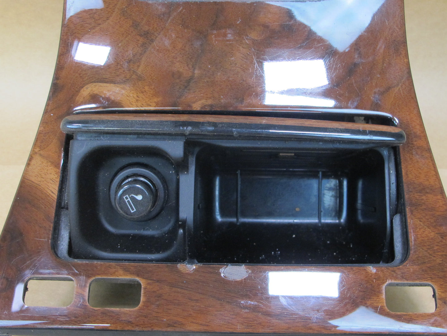 95-97 Lexus LS400 UCF20 Center Console Wood Trim & Ashtray OEM