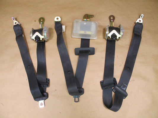 98-00 LEXUS LS400 UCF20 REAR LEFT CENTER RIGHT SIDE SEATBELT RETRACTOR SET OEM
