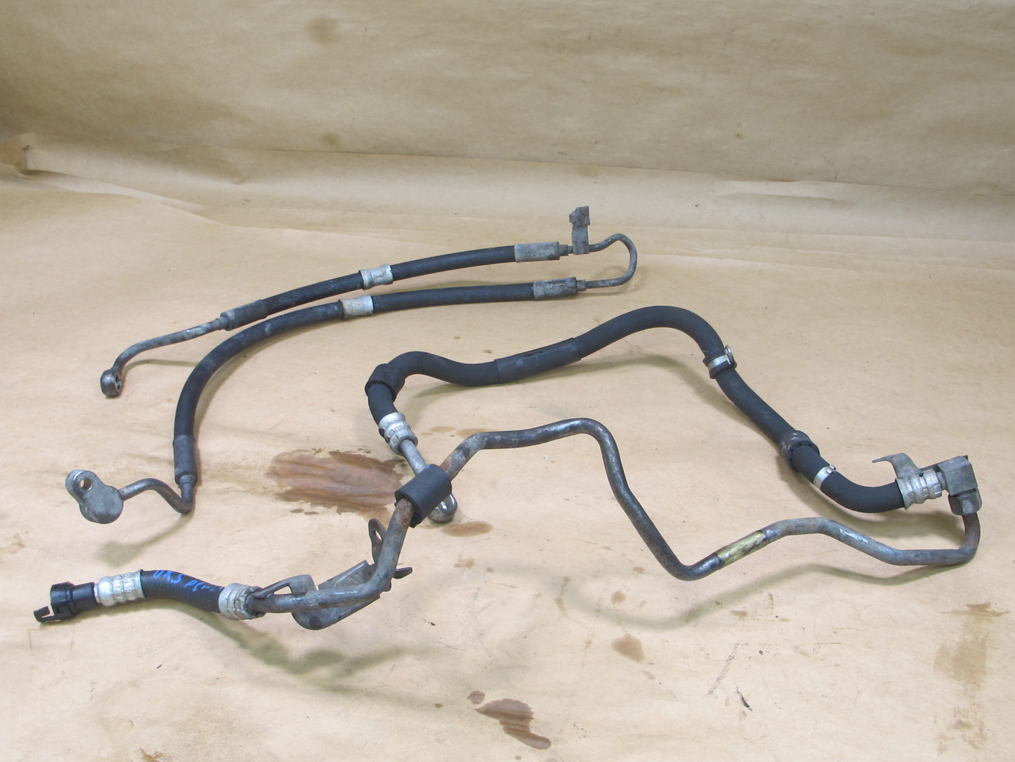 2008-2014 BMW E71 X6 Hydraulic Power Steering Hose Pipe Line Set