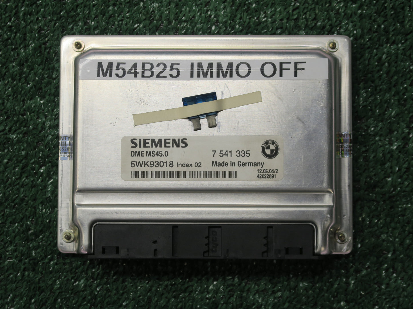 BMW X3 E83 Z4 E85 Engine Computer M54B25 Siemens MS45.0 EWS Delete Immo OFF