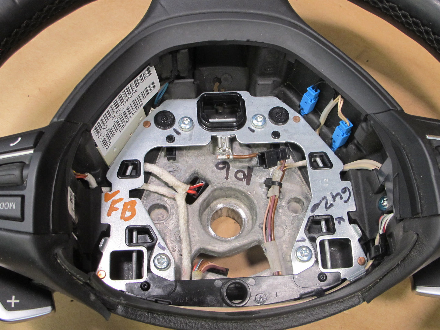 11-16 BMW F10 5-SERIES M-sport Leather Steering w Controls & Paddles OEM