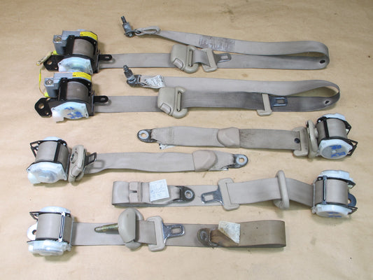 98-02 LEXUS LX470 FRONT & REAR RIGHT LEFT SIDE SEATBELT RETRACTOR SET OEM