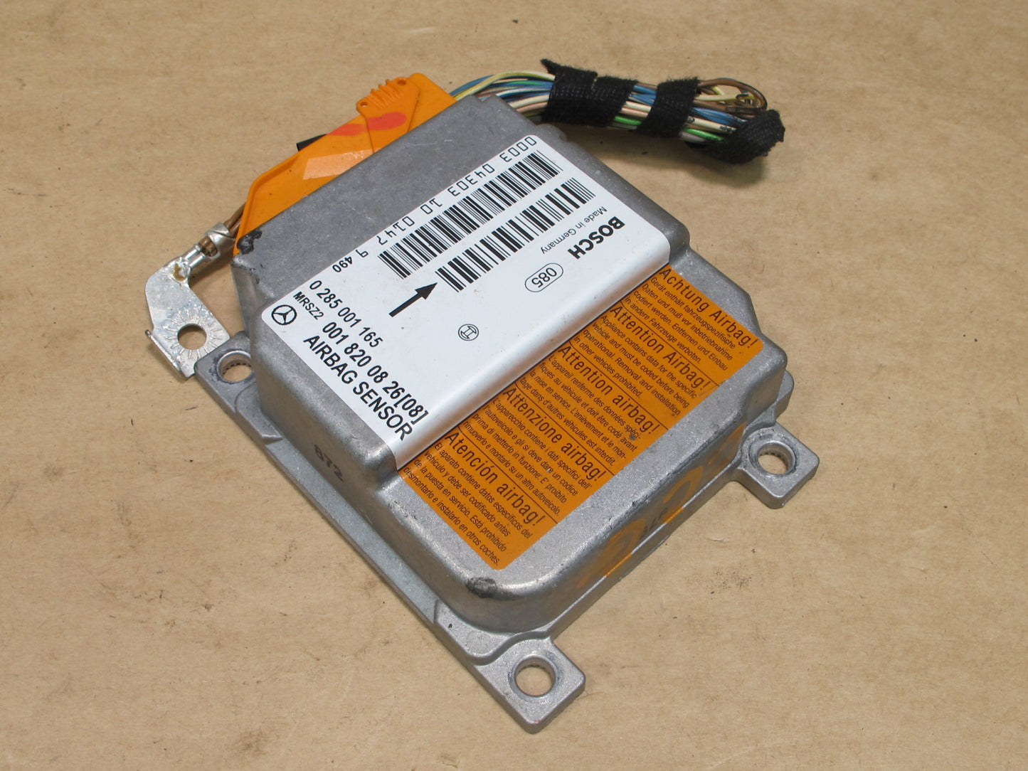 04-08 CHRYSLER CROSSFIRE SRS AIRBAG CONTROL MODULE UNIT 0018200826 OEM