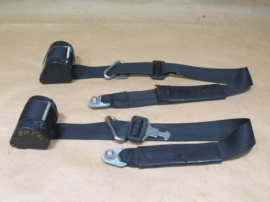 81-85 MERCEDES R107 380SL FRONT RIGHT & LEFT SIDE SEATBELT RETRACTOR SET OEM