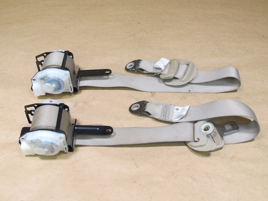 03-09 LEXUS GX470 REAR SECOND 2ND ROW RIGHT & LEFT SIDE SEATBELT RETRACTOR SET OEM