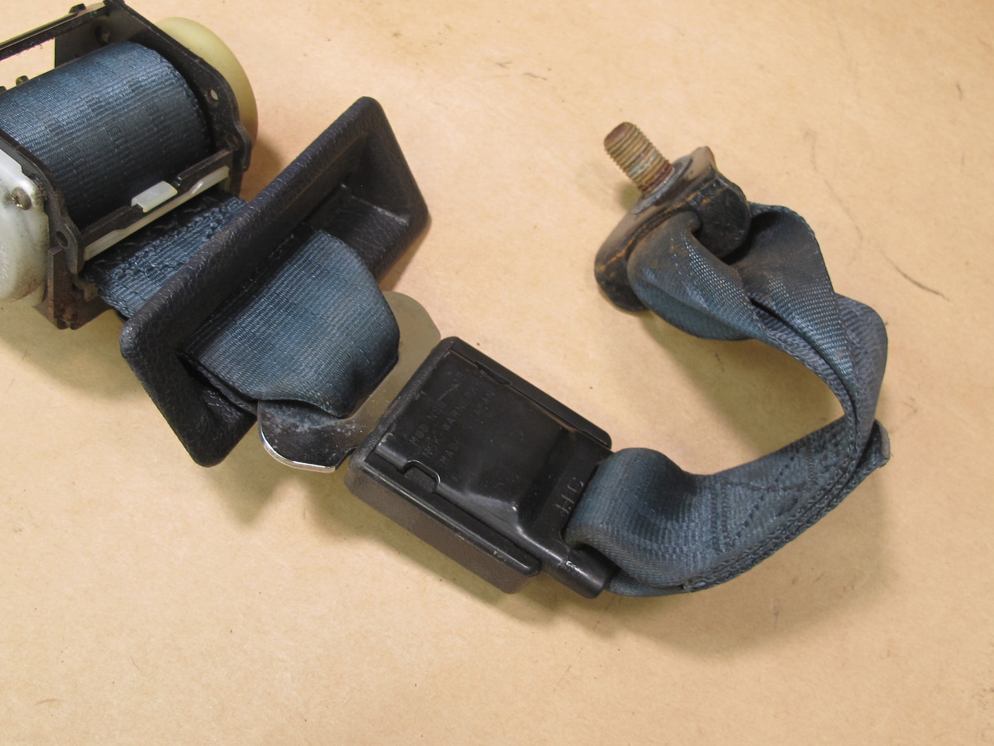 86-88 TOYOTA SUPRA MK3 FRONT & REAR RIGHT LEFT SIDE SEATBELT RETRACTOR SET OEM