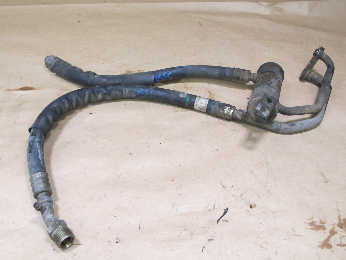 73-85 MERCEDES R107 A/C AIR CONDITION HOSE PIPE LINE SET OEM