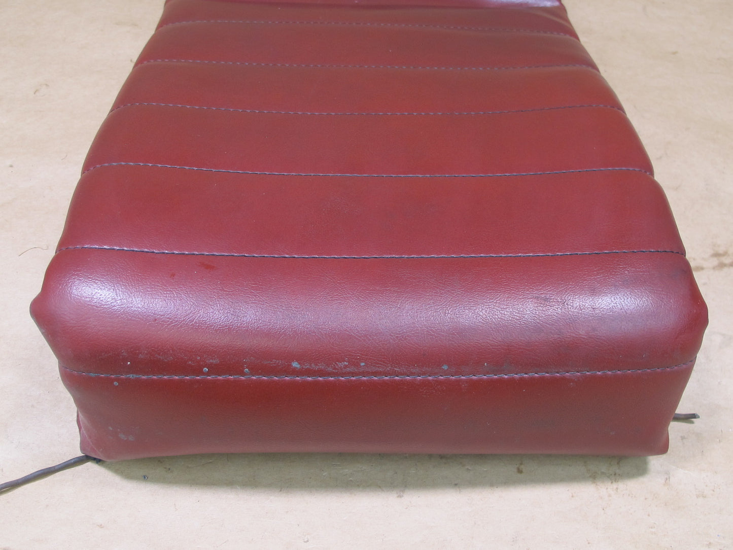 90-96 NISSAN Z32 300ZX FRONT LEFT SEAT BACKREST HEADREST TRIM RED SET OEM